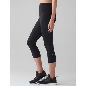Lululemon Fast & Free Crop II 19”